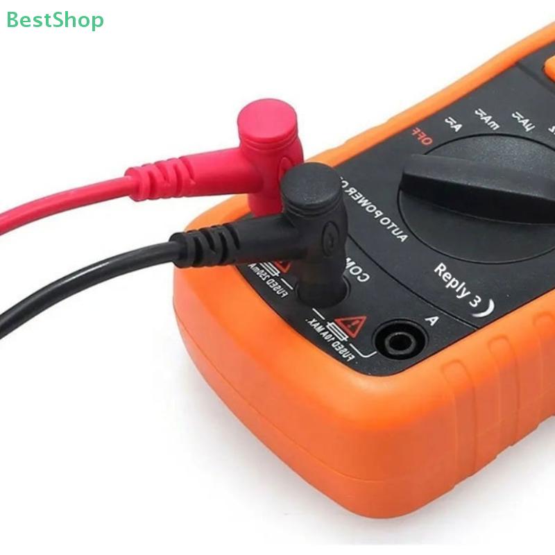 Multifunctional Multimeter Test Leads With Alligator Clips - Capacitor Testing Clip Accessories