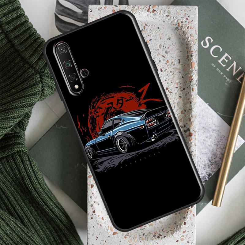 Japan JDM Car For Huawei Nova 7i 8i 11i 12i 12s 9 10 SE Y91 Y90 Y60 Y70 Y72 Y61 P30 P40 Lite P60 Pro Case