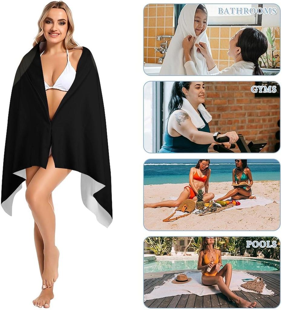 Coconut trees Beach Towel for Family stuffs friends Gifts Quick-Dry Sand free For Bath Yoga Tourism Beach Camping Swimming GYM