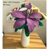 Handmade Knitted 1pc Flower Lily Bouquet Cotton Rope Crocheted Decor Florals