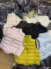 Autumn and Winter New Design Sense White Duck Down Down Vest Women's Short Fashion Casual Ribs Jacket