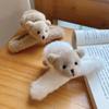 Plush Cute Clip Headwear Headwear Hairpin Gift Hair Accessories Cute Bear Plush Clasp  Girls