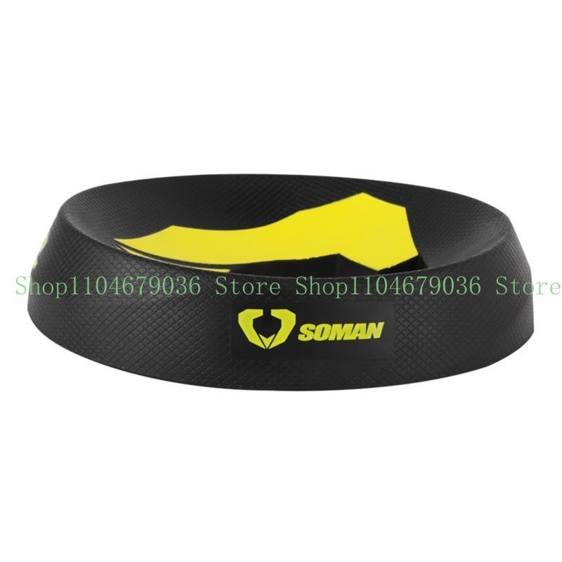 Portable Motorcycle Helmet Stand Helmet Support Helmet Service Pad Helmet Donut Ring for Motorcycle, Dirtbike, ATV