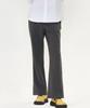 CHASECULT Women'S Bootcut Check Slacks - Charcoal