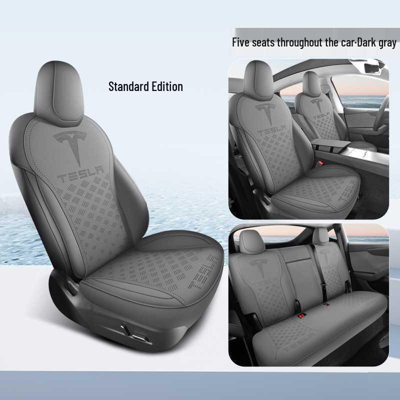 

Всесезонная полуоблегающая подушка на сиденье автомобиля Tesla Model Y/3 с не загибающимися краями Note: Car Model Year