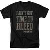 26 Predator Bleeding Time T Shirt Licensed Sci-Fi Alien Movie Retro Classic Black Unisex T-Shirt