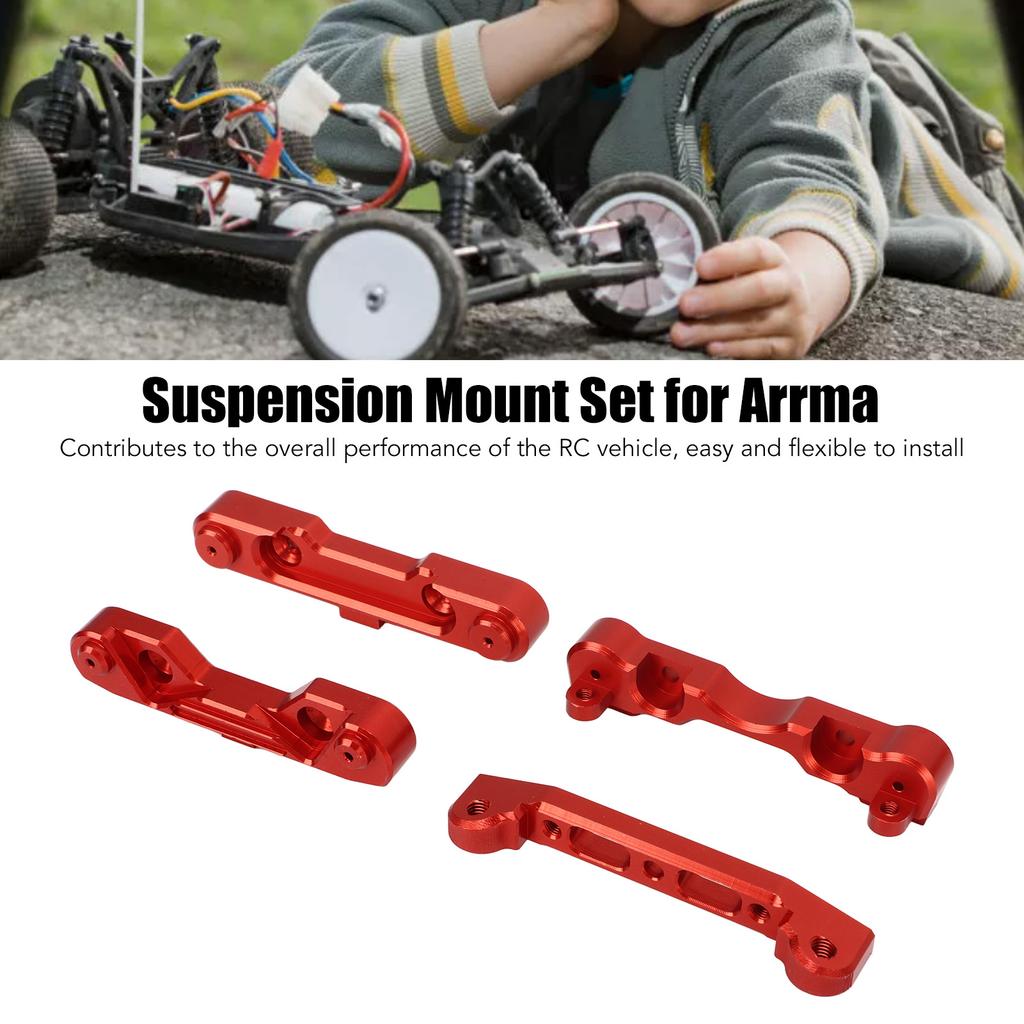 Aluminium Alloy Suspension Mount Set for   1/7 1/8 Flexibility Accurate Composite Suspension Mount Set