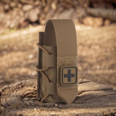 Geschlossene Klappe Tourniquet Tasche Gürtel Mikro-Trauma-Kit Tasche Trauma Medizinischer EMT-Kit Tasche für Plattenträger/Chest Rig Weste