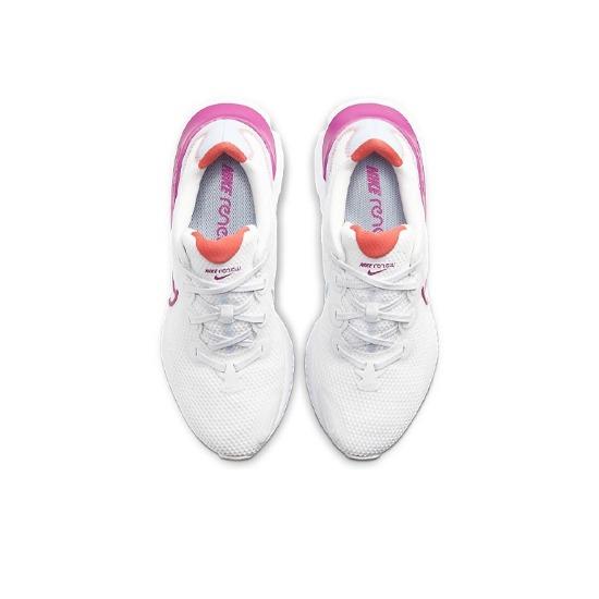 Nike Women's Renew Run White Ember Glow CK6360-100