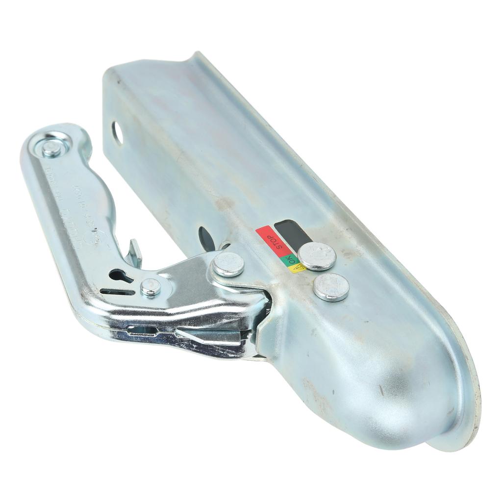 2in Straight Tongue Trailer Coupler 800KG Capacity Steel Construction for RV Boat Camper