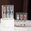 Set of Transparent Acrylic Hourglass Timers (1-5 Minutes) - Creative Home Decor & Student Gift
