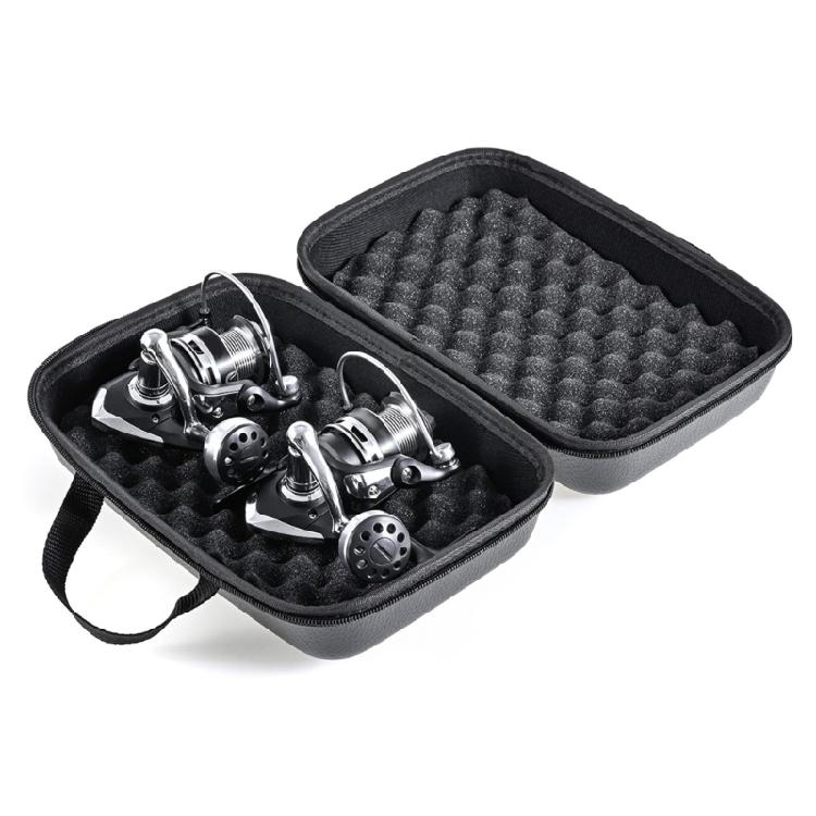 Fishing Reel Protective Case Shockproof PU Leather Fishing Bag Rotating Reel Case Cover Fishing Accessories Enduring