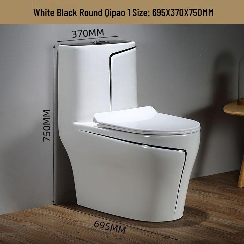 Colorful Anti-odor Water-Saving Ceramic Toilet for Small Bathrooms