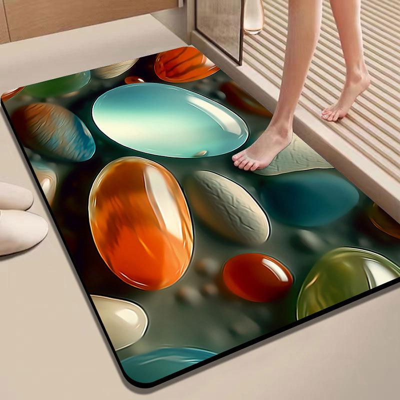 Diatomaceous Earth Bathroom Anti-Slip Absorbent Floor Mat