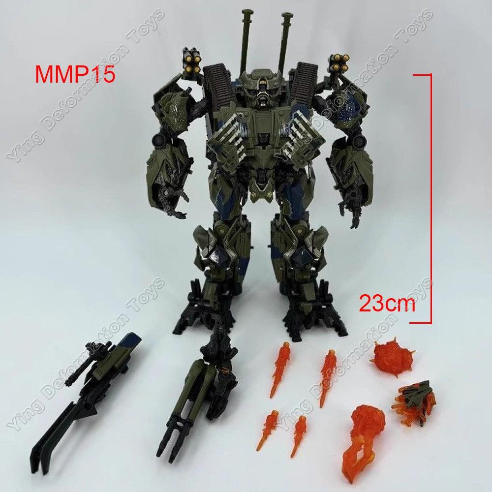 Transformation Toys Brawl Noisy Truck Car Military Tank Action Figure Deformation Robot Anime Model MMP15 KO MPM15 M04 M1A1 Poseable Articulated Scale