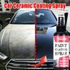 Car Paint Crystal Coating Spray - Car Crystal Coating Spray, Paint Shine Enhancer, Forms a Film with One Spray, Quickly Enhances Gloss, Instantly