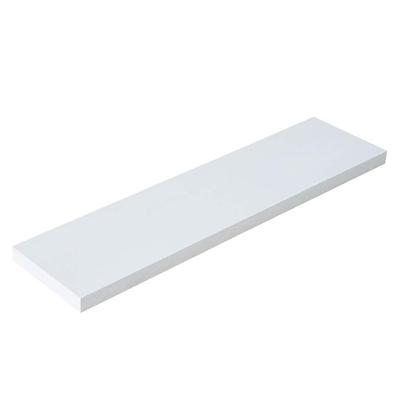 Heian Shindo Kogyo LABRICO Wall Shelf Shelf White Width 40 X Depth 10 X Thickness Pine Laminated Wood Shelf 1.5cm WSW-73