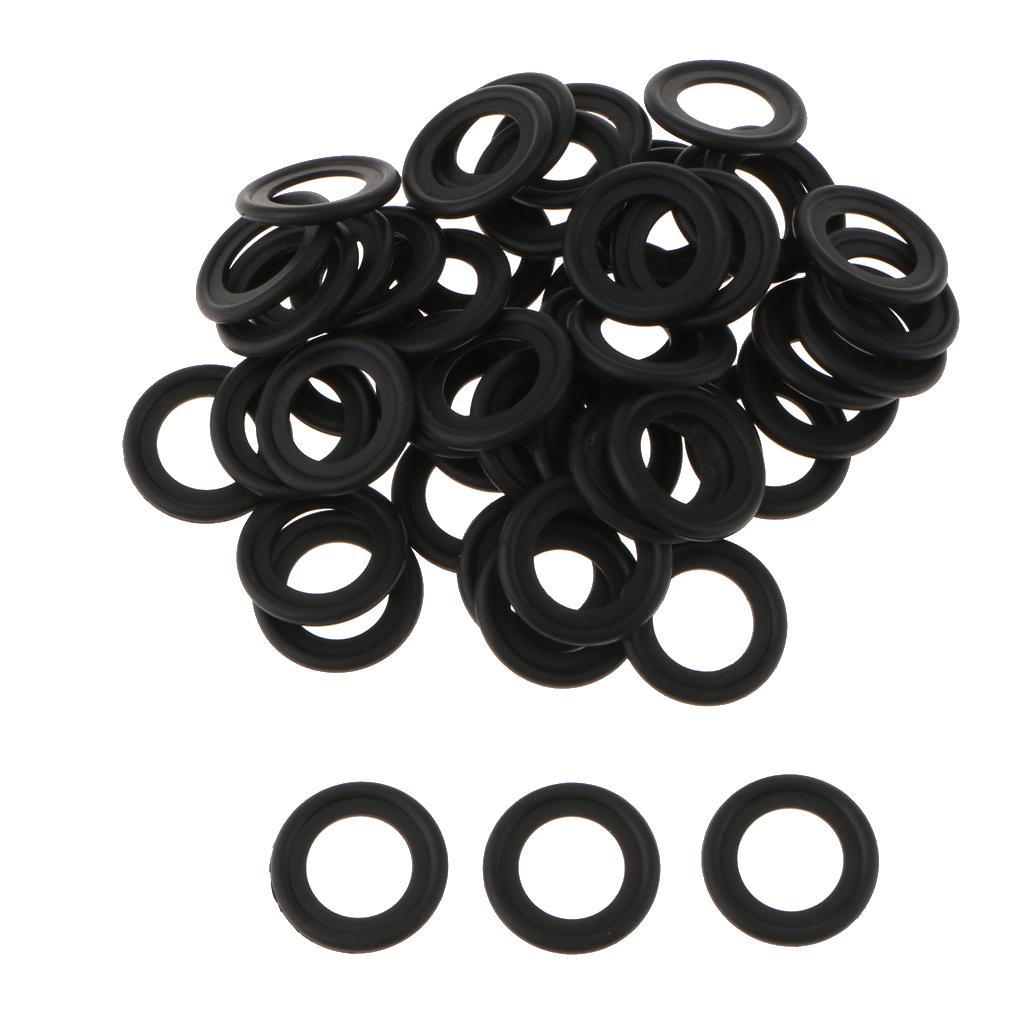 High Performance Rubber Oil Drain Plug Washers Gasket Set for Engine Oil Pan Car Drain Bucket