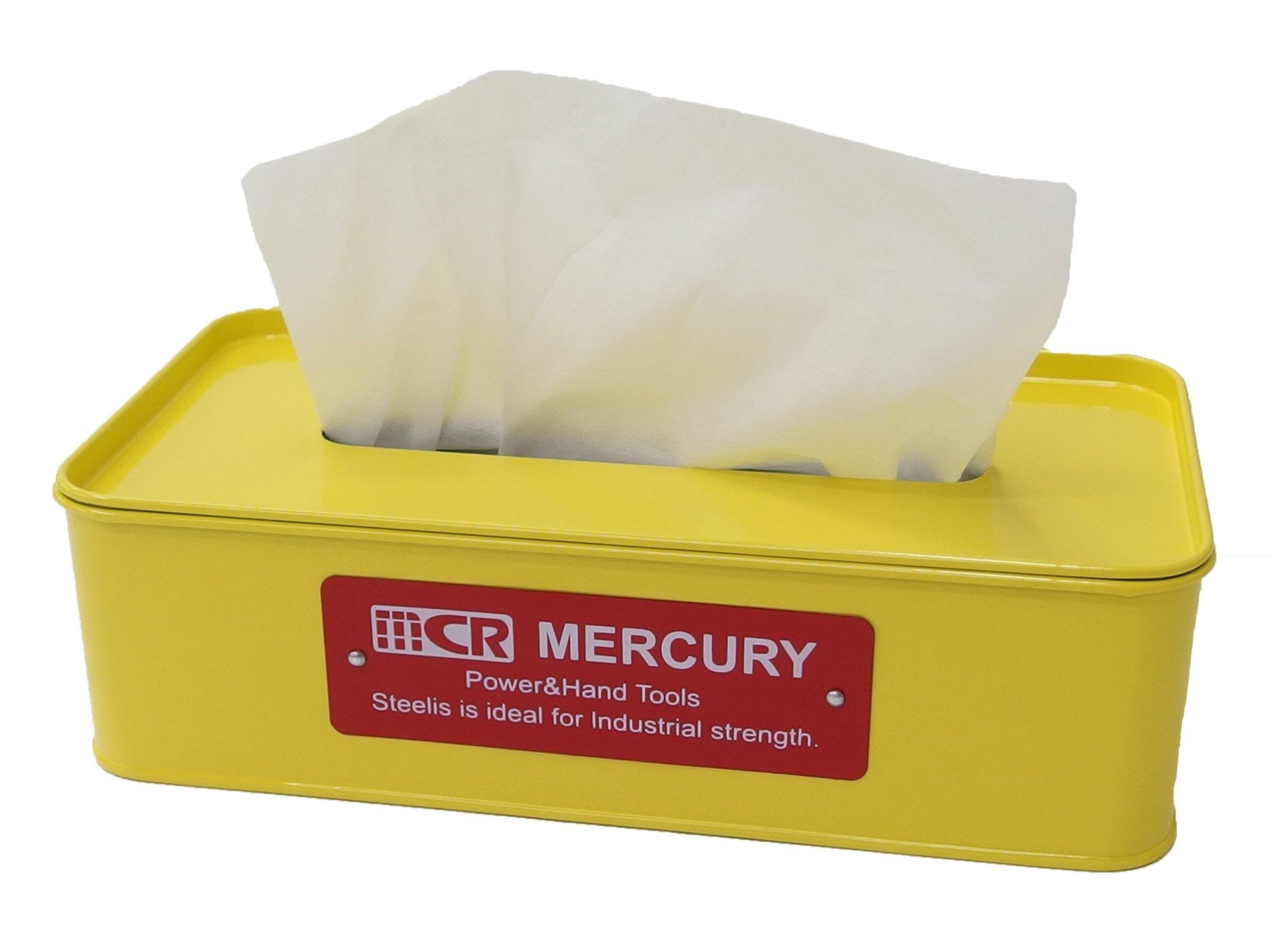 

Keystone Mercury Tissue Box, Yellow, MEBUTBYE [Authorized Retailer]