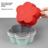 Flower Shaped Cake Pan Nonstick Kitchen Silicone Cake Molds For Cheese Chocolate Baking Pans Dessert Mold Freezer Safe
