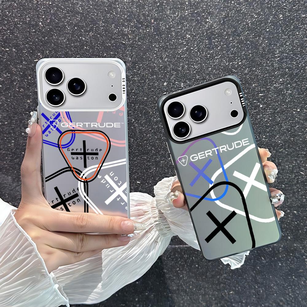Lovely Fashion Phone Case For iPhone 17 16e 16 15 14 13 12 11 mini Pro Max X Air Plus Anti Fall Matte Back Cover G-Gertrudes