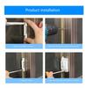 Multifunctional Sash Lock Aluminum Alloy Window Sash Lock Accessories Window Lock  Office