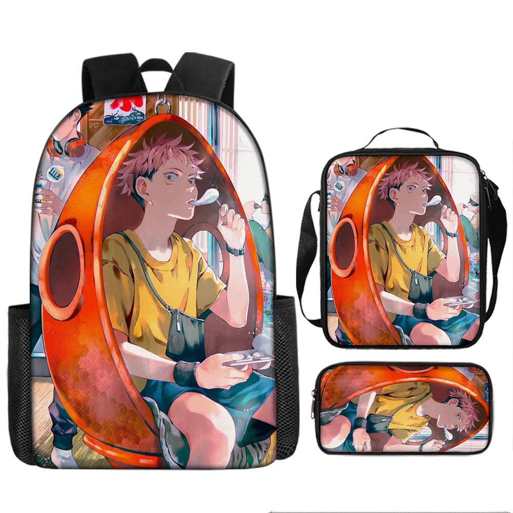 Spell Return to War Backpack Campus Primary and Secondary School Student School Bag Knotweed Yoren Fuhehui Wujo Animation Backpack