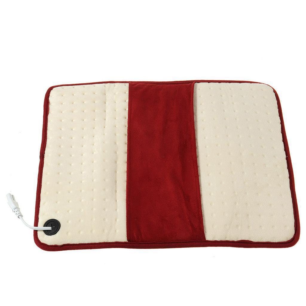 220V Electric Heated Pad Heat Mat Heating Blanket Warming Bed Carpet Feet Cushion Neck Back Shoulder Pain Relief Body