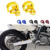 Motorrad Zubehör 2X Hinterradbremsleitung Schlauch Kabel Halter Klemme Für SUZUKI DR650SE DL1000 DL650 Vstrom