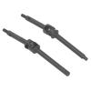 2pcs RC Car Front Rear Drive Shaft for Axial 124 for SCX24 C10 RC Car High Strength Steel RC Drive
