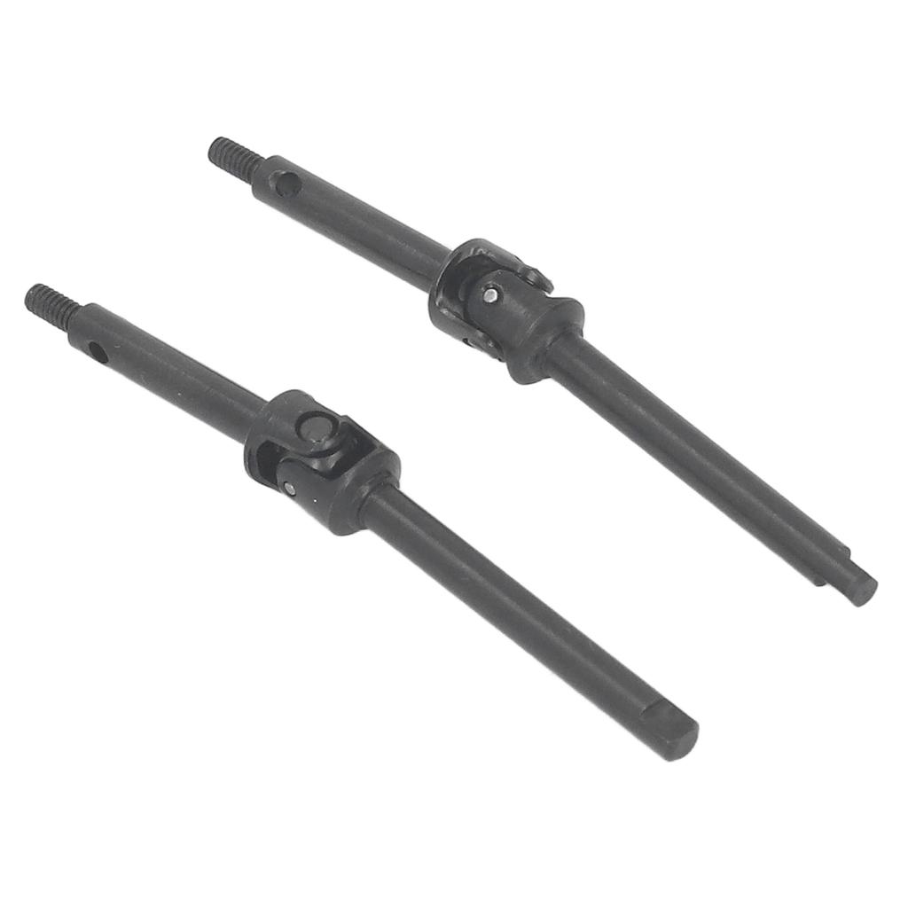 2pcs RC Car Front Rear Drive Shaft for Axial 124 for SCX24 C10 RC Car High Strength Steel RC Drive