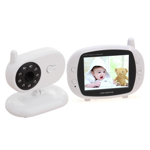 Buy 3.5 Inch Screen Monitor Video 2.4G Wireless Baby Monitor Security
