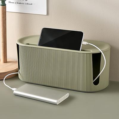 Nordic Plug Board Úložná krabička Kabel Kabel Organizér Pouzdro Zásuvka Bezdrátový WiFi router Náramek Stolní držák datové linky Polička
