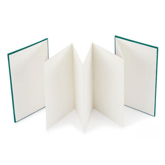 Notebook - Watercolor - 20x20cm - Accordion - 100% Cotton - 300g - Sennelier - USKbook