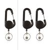 Retractable Keychain With High Elasticity ABS Material Lightweight And Sturdy For Home Office Outdoor Use