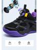 Bobodou 2025 Winter Kids' Velvety Warm Sports Sneakers with Rotating Button for Boys & Girls