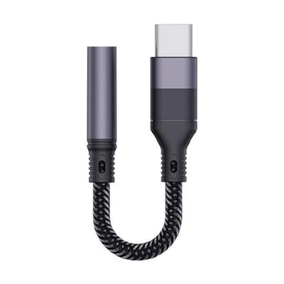 USB Typ C zu Auxs Soundadapter Buchse 3,5 mm Kopfhörerbuchsen Kabel für Telefon 16 15