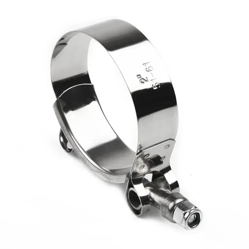 Motorcycle 2In 51mm Band Exhaust Pipe Clamp Calipers Stainless Steel Universal For 51mm Slip-on Type Motorcycle Muffler