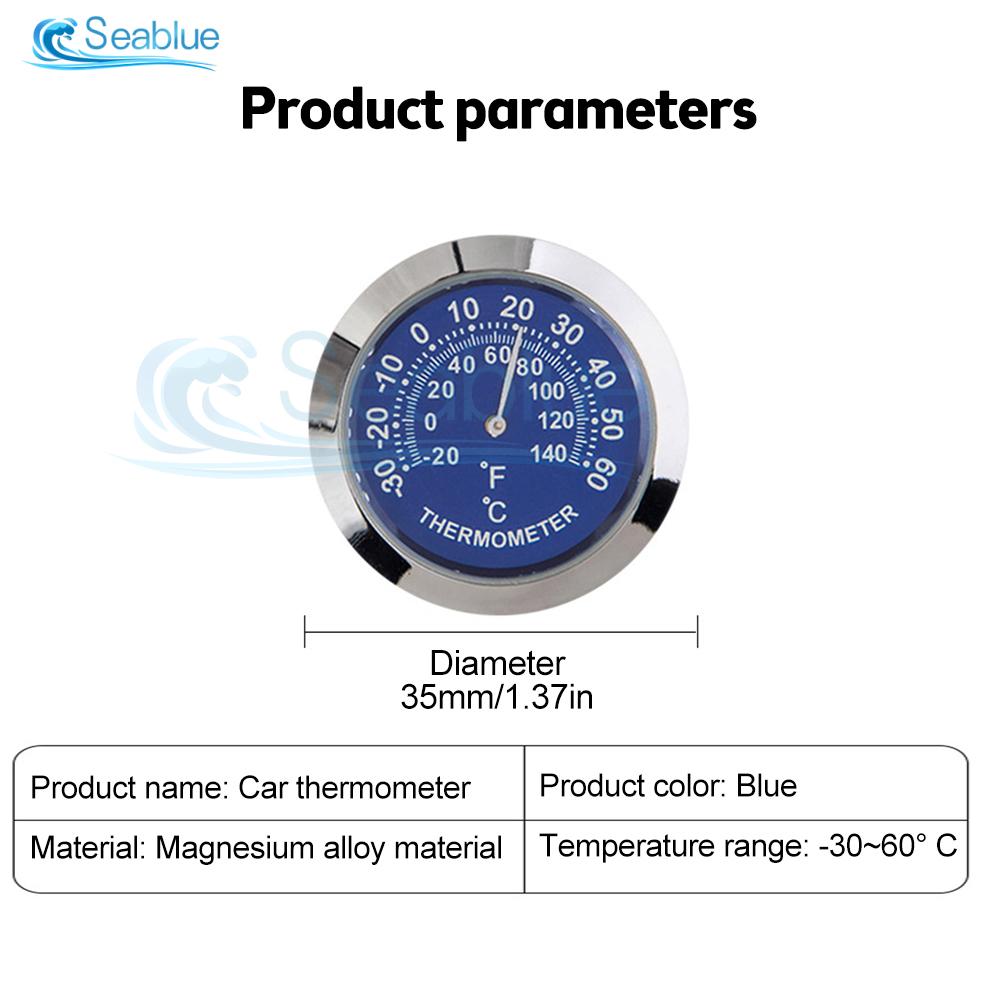 

TH30 Мини Металлический Термометр Гигрометр Механический 35 мм Автомобильный Датчик Температуры Гигротермограф Холодильник Внутреннего