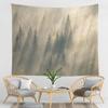 Mountain Psychedelic Tapestry Forest Wall Hanging Bohemian Witchcraft  Dorm Decor