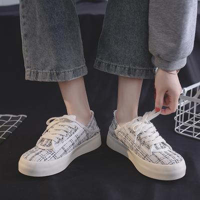 Casual Shoes Women 'S Fashion Breathable Walking Shoes Canvas Breathable Women 'S Sports Shoes All -Match Trend Flat Shoes Womens