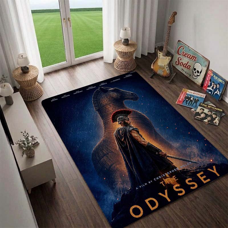 Die Odyssee MOVIE Rug, Floor Mat for Computer Chair, Doormat,Living Room Rug, Bedside Carpet
