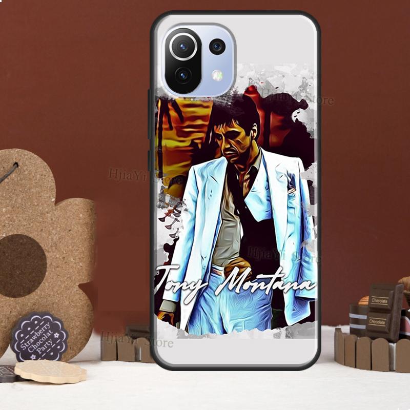 Scarface Tony Montana Funda For POCO F5 X3 X4 X5 Pro F4 GT C40 F3 Case For Xiaomi 11T 12T Pro 12 X 13 Lite Cover