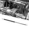 Hydraulic Gas Spring Strut Lid Lift Support 500mm Center Distance 200mm Stroke 100N Pressure
