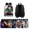 Stylish Demon Slayer School Bag Backpack With Adjustable Comfortable Straps For Boys And Girls