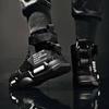 Men's Breathable Casual Shoes Autumn Heightening 2021 New Large 45 Sports Shoes Shock Absorbing Tennis Thick Soft High Top Shoes