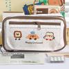 Cosmetics Storage Cartoon Pencil Case Animal Bear Dog Makeup Bag Stationery Storage Bag  Gifts