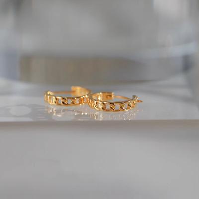 Delicate Geometric Ear Buckle Women's Light Luxury Niche Temperament Japanese and Korean Style Earrings Earrings