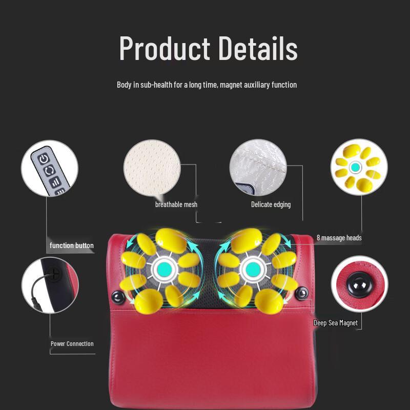 AIVEISI Neck and Shoulder Massage Pillow