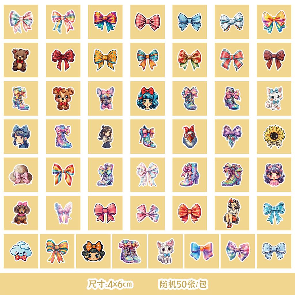 50/100 Cute Little Girl Graffiti Stickers Mobile Phone Water Cup Decoration Waterproof Stickers DIY Hand Account Stickers